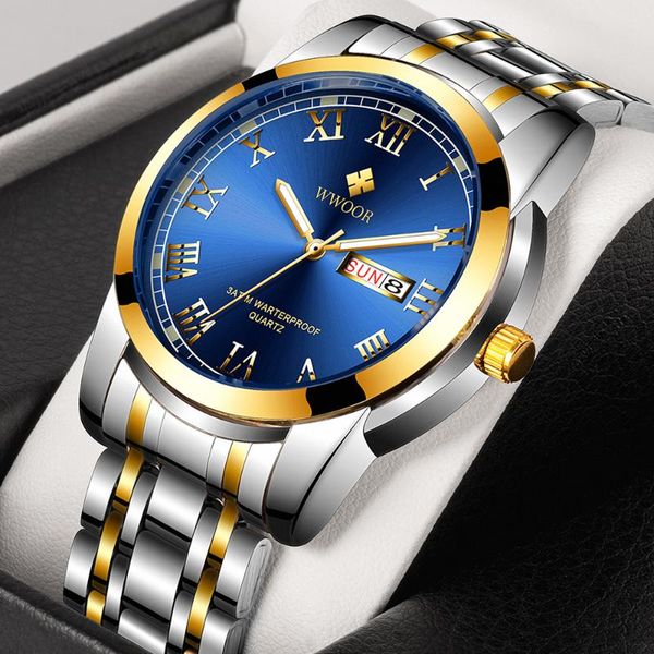 wristwatches wwoor fashion men's watch quartz 3atm waterproof automatic date luminous watches relogio masculino, Slivery;brown
wristwatches wwoor fashion men's watch quartz 3atm waterproof automatic date luminous watches relogio masculino, Slivery;brown