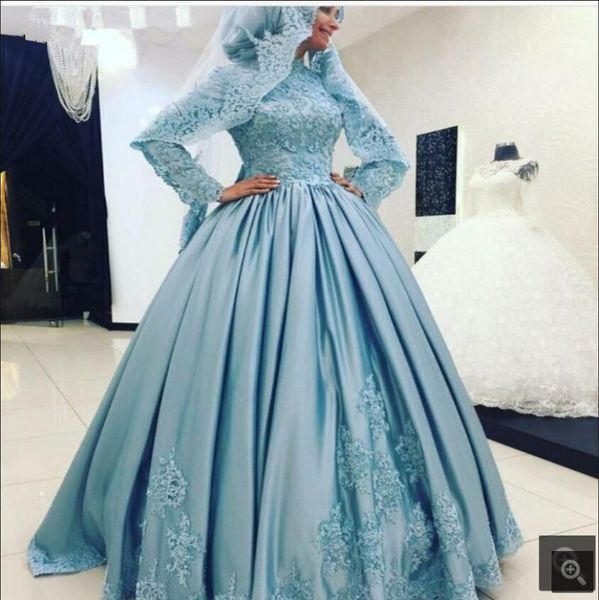 2021 vestido de festa blue high neck ball gown prom dresses modest long sleeve lace appliques beaded puffy party gowns sweet 16 elegant vint, Black
2021 vestido de festa blue high neck ball gown prom dresses modest long sleeve lace appliques beaded puffy party gowns sweet 16 elegant vint, Black