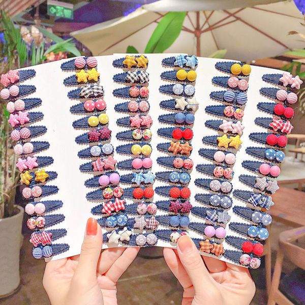 hair accessories 10pcs/set fashion cloth blue star round bb hairpins clips pins headwear baby kids ornaments for girls, Slivery;white
hair accessories 10pcs/set fashion cloth blue star round bb hairpins clips pins headwear baby kids ornaments for girls, Slivery;white
