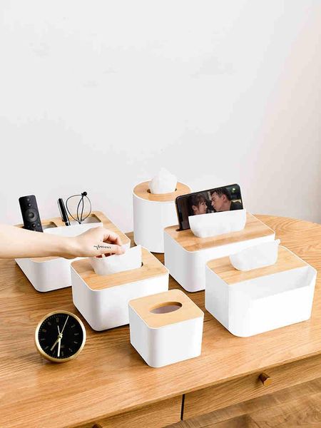 tissue boxes & napkins wood cover plastic box home kitchen multifunctional organizer sundries storage accessories
tissue boxes & napkins wood cover plastic box home kitchen multifunctional organizer sundries storage accessories