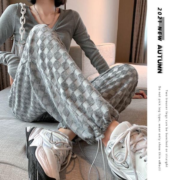 women's pants & capris arrival spring/autumn korean style women plaid cotton ankle-length casual loose elastic waist straight p95, Black;white
women's pants & capris arrival spring/autumn korean style women plaid cotton ankle-length casual loose elastic waist straight p95, Black;white