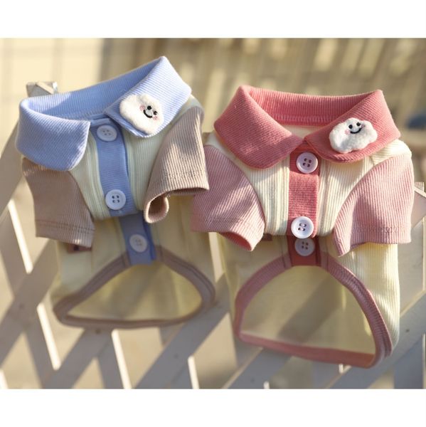 spring and summer contrast clouds lovely cardigan pet cloth cat dog teddy bear coat ins snow nari
spring and summer contrast clouds lovely cardigan pet cloth cat dog teddy bear coat ins snow nari
