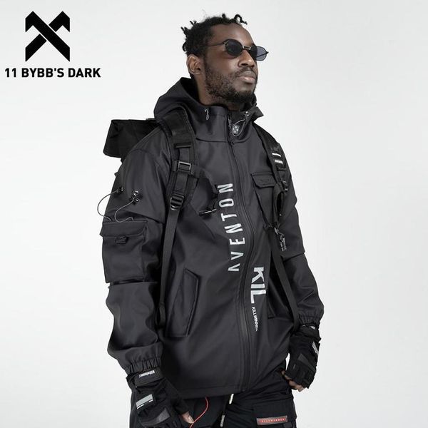 11 bybb's dark multi pock men windbreaker 2020 hip hop streetwear outdoor techwear ets harajuku cargo coats, Black;brown
11 bybb's dark multi pock men windbreaker 2020 hip hop streetwear outdoor techwear ets harajuku cargo coats, Black;brown