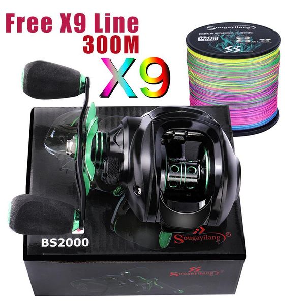 baitcasting reels sougayilang reel high speed 8:1:1 gear ratio 17+1bb fresh saltwater magnetic brake system ultralight fishing
baitcasting reels sougayilang reel high speed 8:1:1 gear ratio 17+1bb fresh saltwater magnetic brake system ultralight fishing
