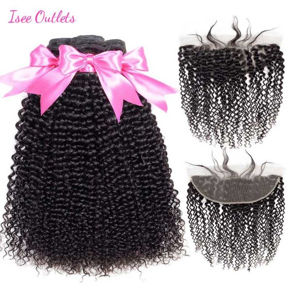human hair bulks isee mongolian kinky curly bundles with frontal 13*4 lace remy closure, Black
human hair bulks isee mongolian kinky curly bundles with frontal 13*4 lace remy closure, Black