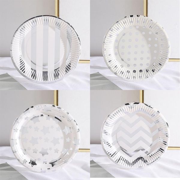 disposable dinnerware silver party tableware set table decoration paper cup plate straw wedding birthday supplies
disposable dinnerware silver party tableware set table decoration paper cup plate straw wedding birthday supplies