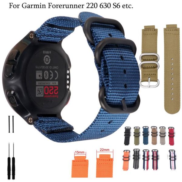 watch bands sports stripe nylon watchband for garmin forerunner 220 235 620 630 735 s5 s6 s20 strap canvas wrist bracelet replace band, Black;brown
watch bands sports stripe nylon watchband for garmin forerunner 220 235 620 630 735 s5 s6 s20 strap canvas wrist bracelet replace band, Black;brown