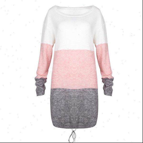 loose sweater knitted womens dresses o neck knitwear casual fall winter trendy, Black;gray
loose sweater knitted womens dresses o neck knitwear casual fall winter trendy, Black;gray