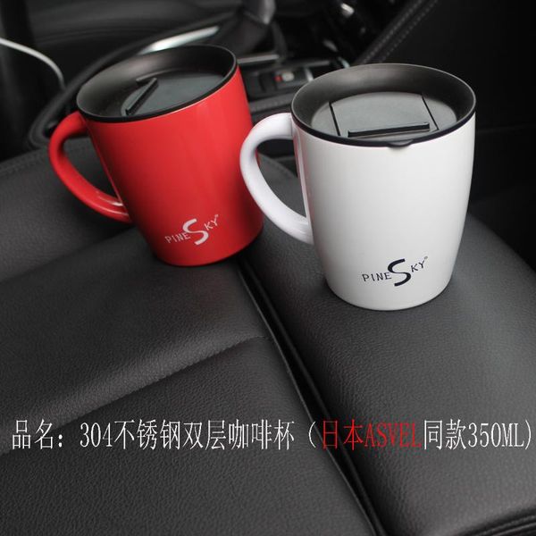 water bottles stainless steel coffee cup double vacuum 350ml urban white-collar student office
water bottles stainless steel coffee cup double vacuum 350ml urban white-collar student office