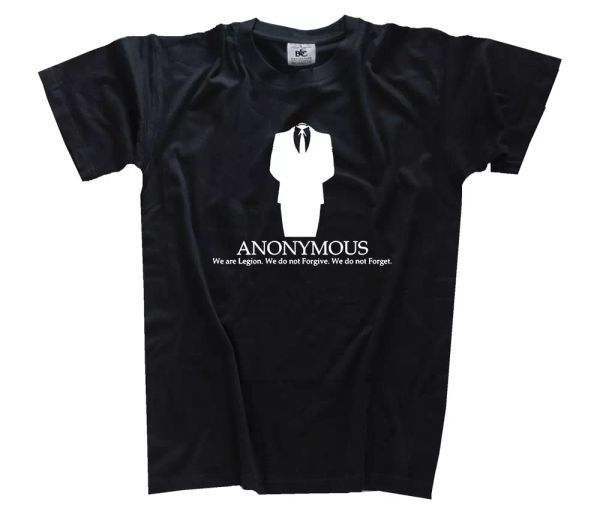 anonymous iii - we are legion we do emergency forgive awaits us t-shirt s - 3xl, White;black
anonymous iii - we are legion we do emergency forgive awaits us t-shirt s - 3xl, White;black