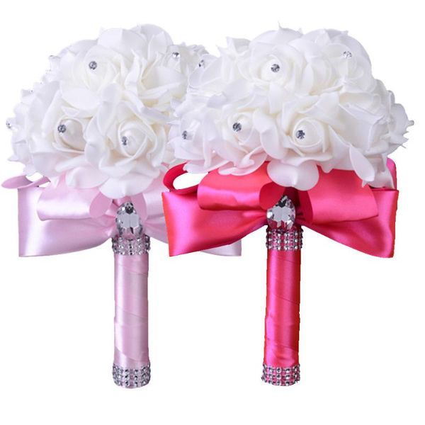 artificial flowers crystal roses pearl bridesmaid wedding bouquet bridal silk decoration party c30305 decorative & wreaths
artificial flowers crystal roses pearl bridesmaid wedding bouquet bridal silk decoration party c30305 decorative & wreaths