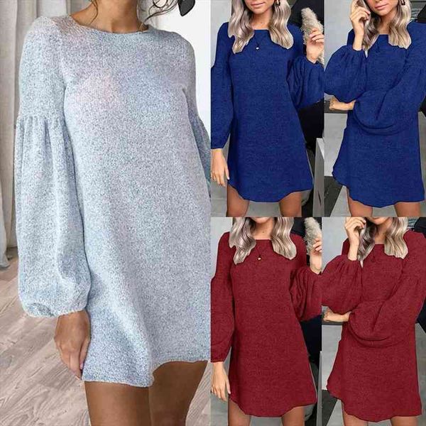 casual women dresses solid color long puff sleeve cotton loose a-line dresses bottoming mini dress fantasy christmas, Black;gray
casual women dresses solid color long puff sleeve cotton loose a-line dresses bottoming mini dress fantasy christmas, Black;gray