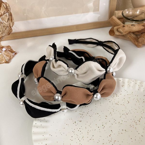 elegant retro velvet hair hoops french style gentle women bow headbands simple wide brim hairband hair accessories, Silver 
elegant retro velvet hair hoops french style gentle women bow headbands simple wide brim hairband hair accessories, Silver