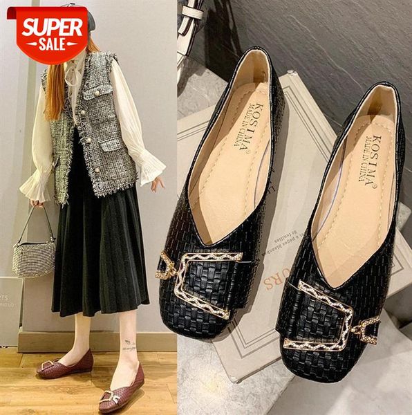 square-toed small single shoes women korean style simple temperament flat leather shallow mouth peas #qk9f, Black
square-toed small single shoes women korean style simple temperament flat leather shallow mouth peas #qk9f, Black