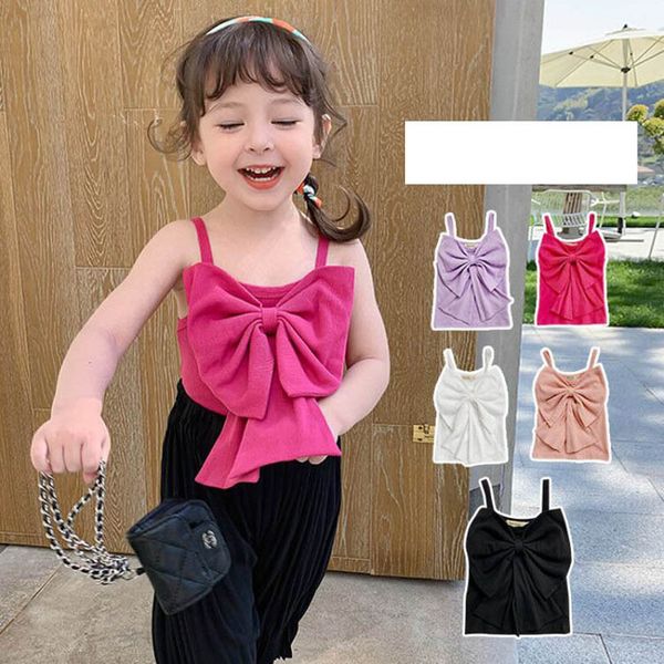 girls tank children summer cotton kids clothes vest cute big bow baby wear t-shirts b6920, Blue
girls tank children summer cotton kids clothes vest cute big bow baby wear t-shirts b6920, Blue