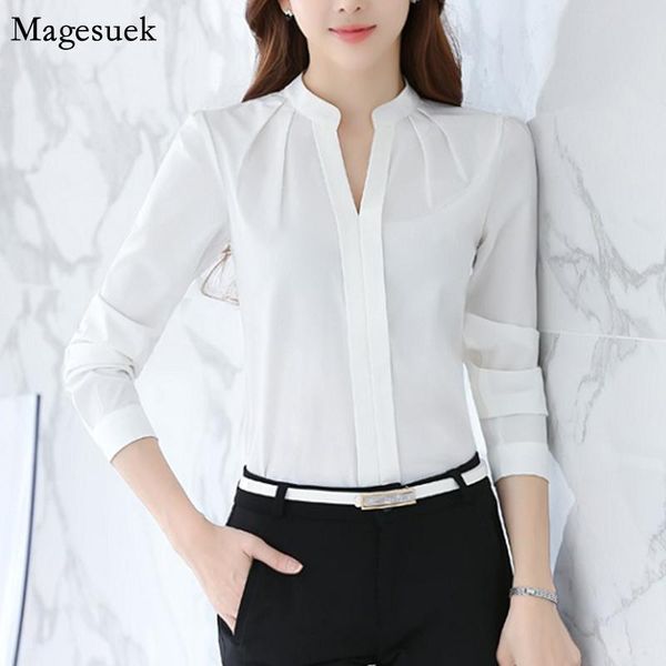 women's blouses & shirts blusas plus size chiffon women blouse 2021 autumn long sleeve white shirt business wear elegant slim 861b
women's blouses & shirts blusas plus size chiffon women blouse 2021 autumn long sleeve white shirt business wear elegant slim 861b
