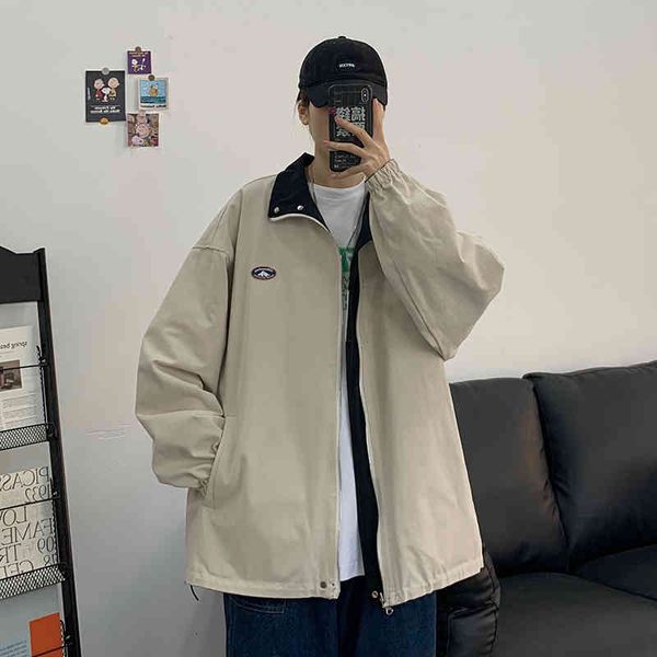 men's jackets korean style hip hop fashion releases ulzzang kpop casual jacket shreds contrast color couple clothes streetwear male coa, Black;brown
men's jackets korean style hip hop fashion releases ulzzang kpop casual jacket shreds contrast color couple clothes streetwear male coa, Black;brown