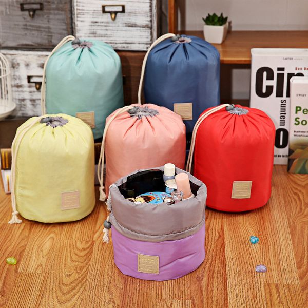 korean style handbag barrel shaped cosmetic makeup bags elegant nylon drum wash bag big capacity make up organizer women storage pouch ins, Black
korean style handbag barrel shaped cosmetic makeup bags elegant nylon drum wash bag big capacity make up organizer women storage pouch ins, Black