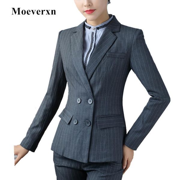 women's suits & blazers striped women and jackets long sleeve navy black slim blazer spring formal office ladies plus size work jacket, White;black
women's suits & blazers striped women and jackets long sleeve navy black slim blazer spring formal office ladies plus size work jacket, White;black