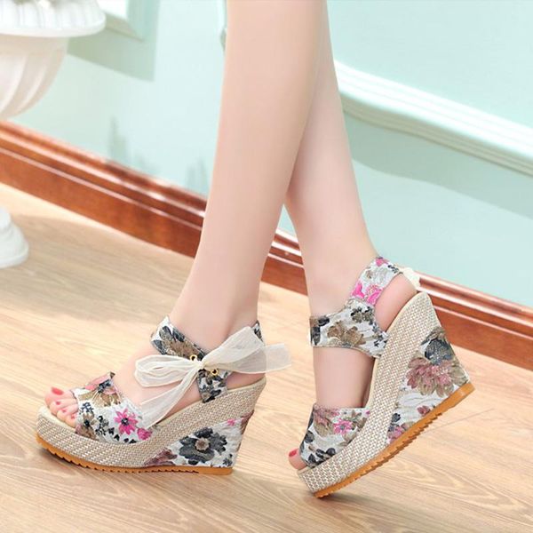 sandals women summer wegdes female print floral ladies platform bowknot ankle strap girls shoes peep toe 2021 non slip woman, Black
sandals women summer wegdes female print floral ladies platform bowknot ankle strap girls shoes peep toe 2021 non slip woman, Black