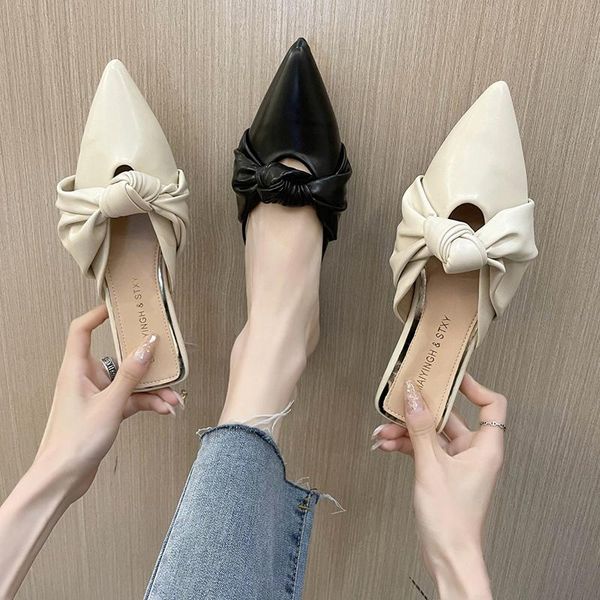 slippers women summer female shoes slides pointed toe fashion 2021 soft flat luxury cover basic rome pu wom, Black
slippers women summer female shoes slides pointed toe fashion 2021 soft flat luxury cover basic rome pu wom, Black