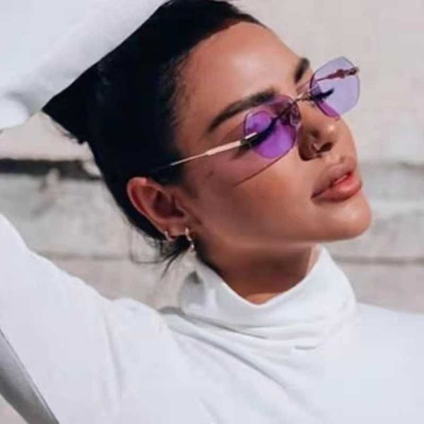 sunglasses retro classic irregular polygon glasses 2021 frameless trimming ladies trendy decorative, White;black
sunglasses retro classic irregular polygon glasses 2021 frameless trimming ladies trendy decorative, White;black