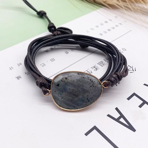 beaded, strands rope wrap bracelet natural stones labradorite boho long friendship unique handmade ethnic bracelets drop, Black
beaded, strands rope wrap bracelet natural stones labradorite boho long friendship unique handmade ethnic bracelets drop, Black