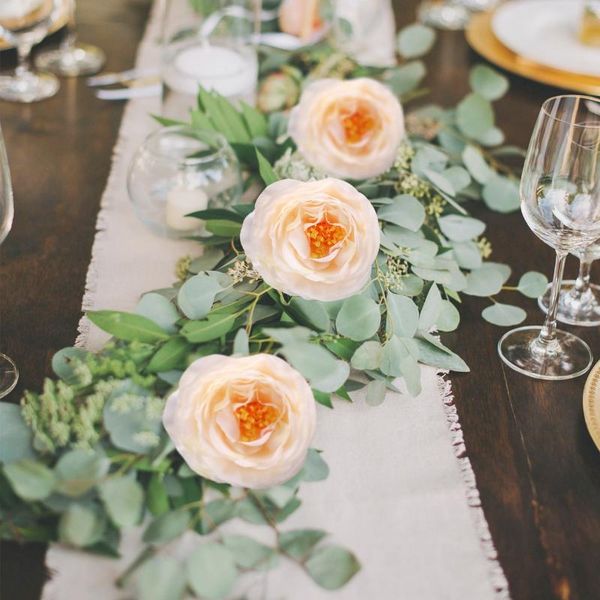 decorative flowers & wreaths peony artificial string fake plants eucalyptus vine garland hanging rattan for wedding home party garden craft
decorative flowers & wreaths peony artificial string fake plants eucalyptus vine garland hanging rattan for wedding home party garden craft