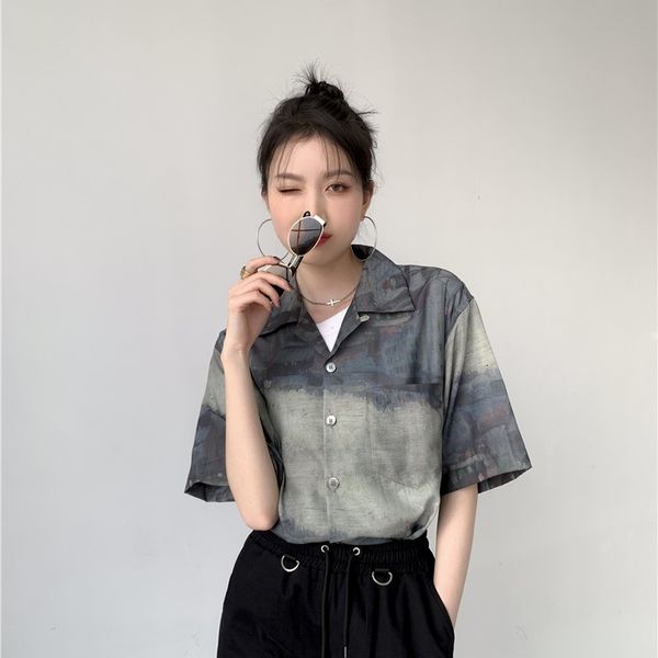 women's two piece pants night scene oil painting hawaiian shirt women summer 2021 button up short sleeve oversized desinger bl, White
women's two piece pants night scene oil painting hawaiian shirt women summer 2021 button up short sleeve oversized desinger bl, White