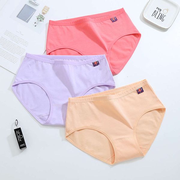 size divided cotton underwear women's medium waist briefs simple solid color women, Black;white
size divided cotton underwear women's medium waist briefs simple solid color women, Black;white