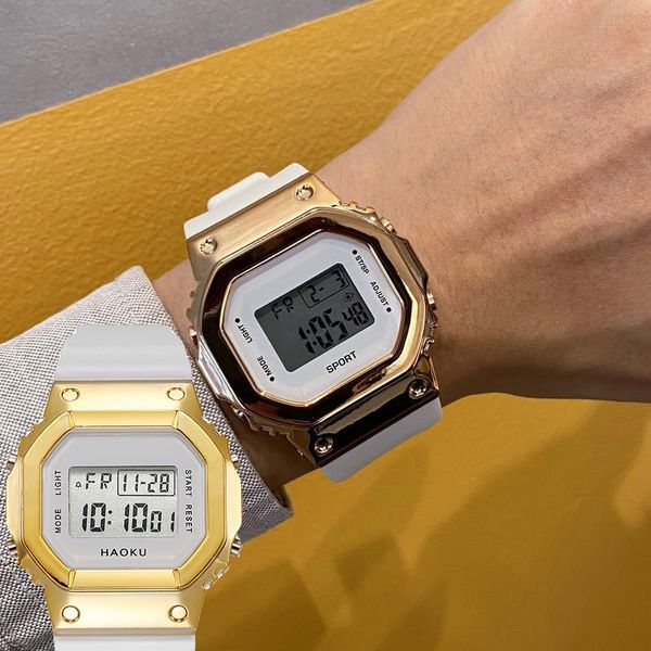 wristwatches digital watch for men fashion luminous silicone strap men's watches led electronic wrist male clock reloj hombre, Slivery;brown
wristwatches digital watch for men fashion luminous silicone strap men's watches led electronic wrist male clock reloj hombre, Slivery;brown