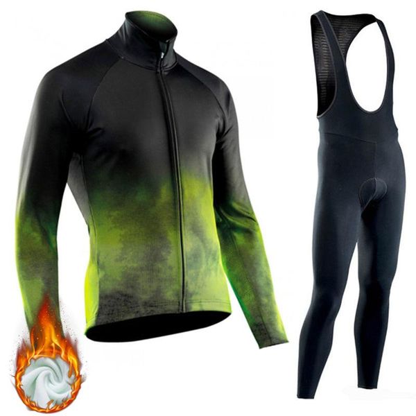 racing sets warm 2022 winter thermal fleece cycling clothes men's jersey suit outdoor riding bike mtb clothing bib pants set, Black;blue
racing sets warm 2022 winter thermal fleece cycling clothes men's jersey suit outdoor riding bike mtb clothing bib pants set, Black;blue