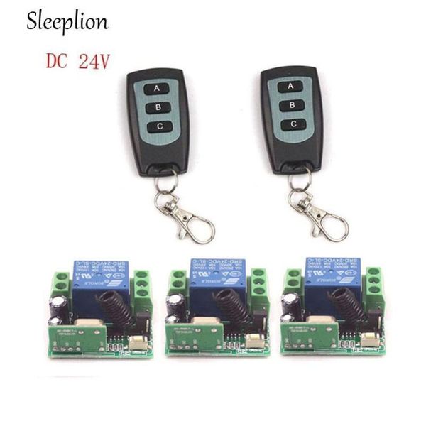smart home control sleeplion dc 24v 1ch channel wireless rf remote 2 3-key switch transmitter+3 receiver on/off
smart home control sleeplion dc 24v 1ch channel wireless rf remote 2 3-key switch transmitter+3 receiver on/off