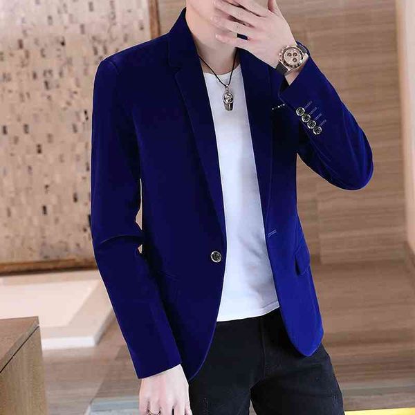 golden velvet autumn new men's leisure small suit korean youth handsome single western coat fashion, White;black
golden velvet autumn new men's leisure small suit korean youth handsome single western coat fashion, White;black