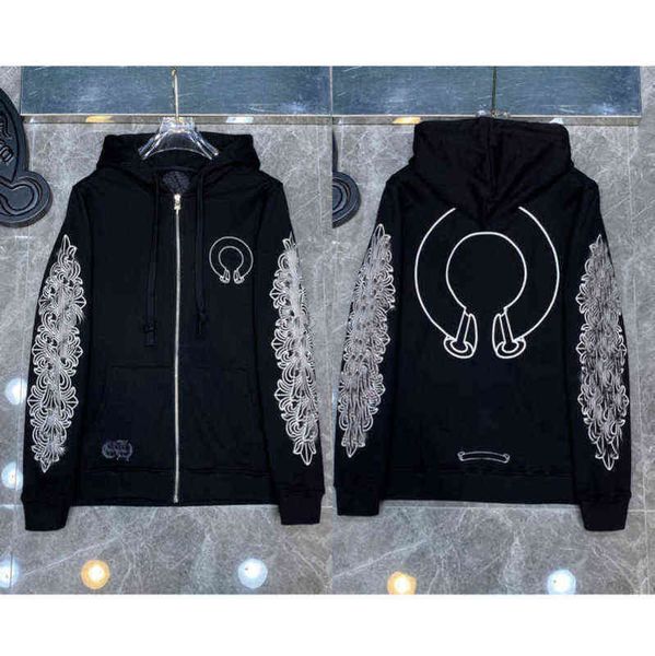 ch brand quality hoodie classic fashion zipper autumn winter luxury sweatshirts designer men sweater horseshoe phantom cross print hooded wo, Black
ch brand quality hoodie classic fashion zipper autumn winter luxury sweatshirts designer men sweater horseshoe phantom cross print hooded wo, Black