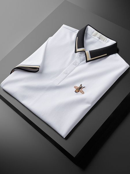 tee shirt shirt bee embroidered mens luxury summer solid color short sleeve thin man fashion slim fit male t-shirts 3xl, White;black
tee shirt shirt bee embroidered mens luxury summer solid color short sleeve thin man fashion slim fit male t-shirts 3xl, White;black