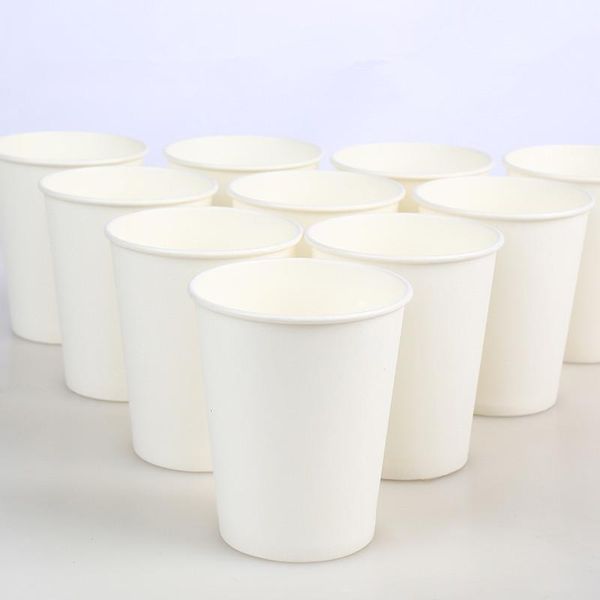 disposable cups & straws 100pcs/pack 250ml pure white paper coffee tea milk cup drinking accessories party supplies accept customize
disposable cups & straws 100pcs/pack 250ml pure white paper coffee tea milk cup drinking accessories party supplies accept customize
