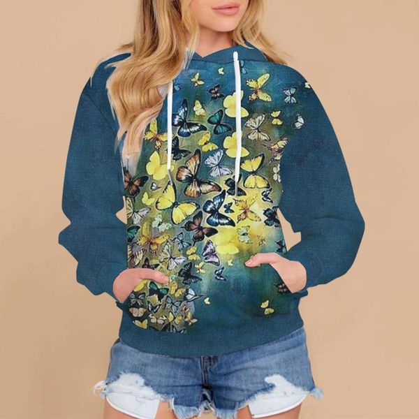women's hoodies & sweatshirts 90s aesthetic butterfly print women y2k casual hooded long-sleeved sports pullover bluzy damskie, Black
women's hoodies & sweatshirts 90s aesthetic butterfly print women y2k casual hooded long-sleeved sports pullover bluzy damskie, Black