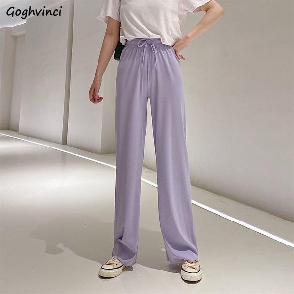 casual pants women mopping wide-leg solid lace-up elastic-waist all-match korean drape long womens trousers ice-silk chic ins women's &, Black;white
casual pants women mopping wide-leg solid lace-up elastic-waist all-match korean drape long womens trousers ice-silk chic ins women's &, Black;white
