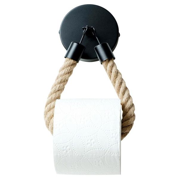 toilet paper holders roll holder natural jute rope black vintage wall hanging in kitchen bathroom
toilet paper holders roll holder natural jute rope black vintage wall hanging in kitchen bathroom