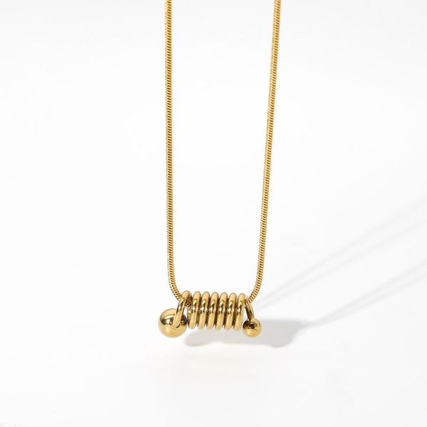 chains minimalist classic 14k gold plated stainless steel chain necklace jewelry spring pendant for women, Silver
chains minimalist classic 14k gold plated stainless steel chain necklace jewelry spring pendant for women, Silver