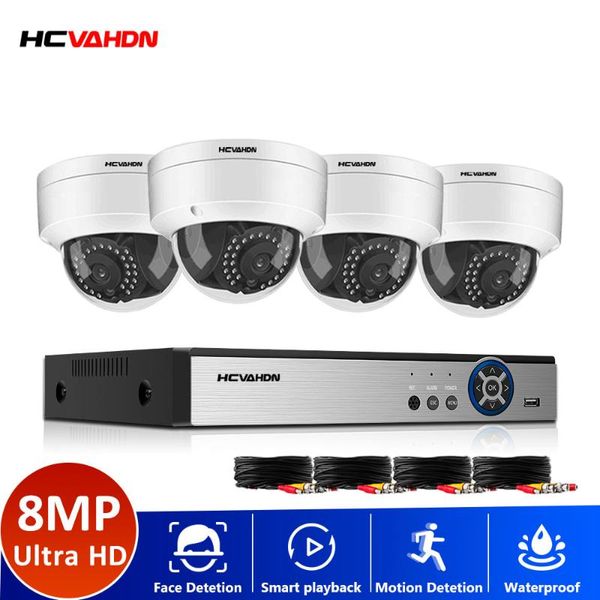 h.265 4k 4ch 8mp home camera security system kit outdoor ir waterproof video surveillance cctv ahd face record wireless kits
h.265 4k 4ch 8mp home camera security system kit outdoor ir waterproof video surveillance cctv ahd face record wireless kits