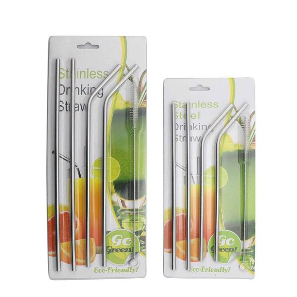 drinking straws metal 4pcs stainless steel with cleaner brush straight bend reusable straw mug cup bar accessories
drinking straws metal 4pcs stainless steel with cleaner brush straight bend reusable straw mug cup bar accessories