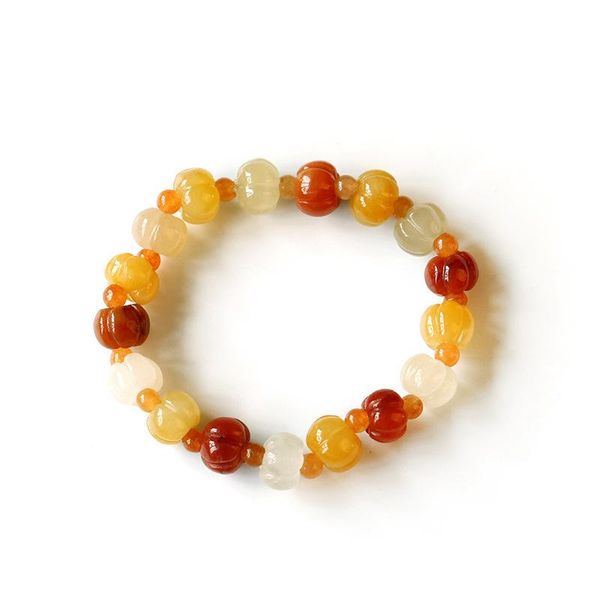 other bracelets women pumpkin bead bracelet bangles yellow golden silk jade carved buddha beads gift for female's fine jewelry, Golden;silver
other bracelets women pumpkin bead bracelet bangles yellow golden silk jade carved buddha beads gift for female's fine jewelry, Golden;silver