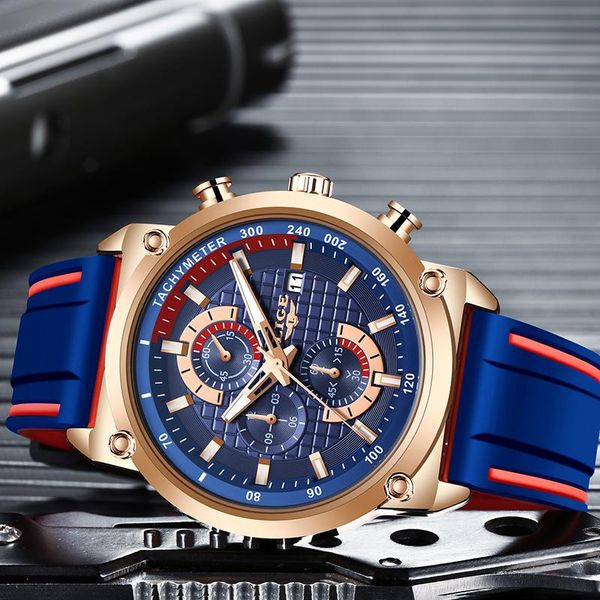 wristwatches lige watch chronograph sport mens watches quartz clock silicone strap male wristwatch relogio masculino fashion gift for men, Slivery;brown
wristwatches lige watch chronograph sport mens watches quartz clock silicone strap male wristwatch relogio masculino fashion gift for men, Slivery;brown