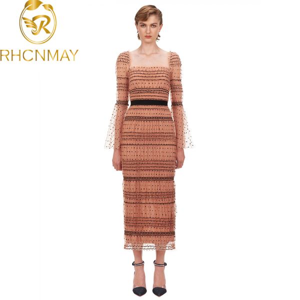 2021 runway designer womne long sleeve polka dot long dress elegant square collar backless high waist maxi dressswimwear bathing suits, Black;gray
2021 runway designer womne long sleeve polka dot long dress elegant square collar backless high waist maxi dressswimwear bathing suits, Black;gray