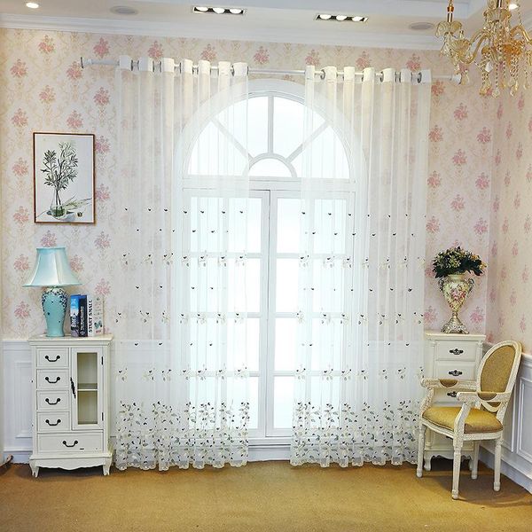 curtain & drapes pastoral embroidered small leaves white tulle curtains for living room window screen bedroom voile sheer kitchen door
curtain & drapes pastoral embroidered small leaves white tulle curtains for living room window screen bedroom voile sheer kitchen door