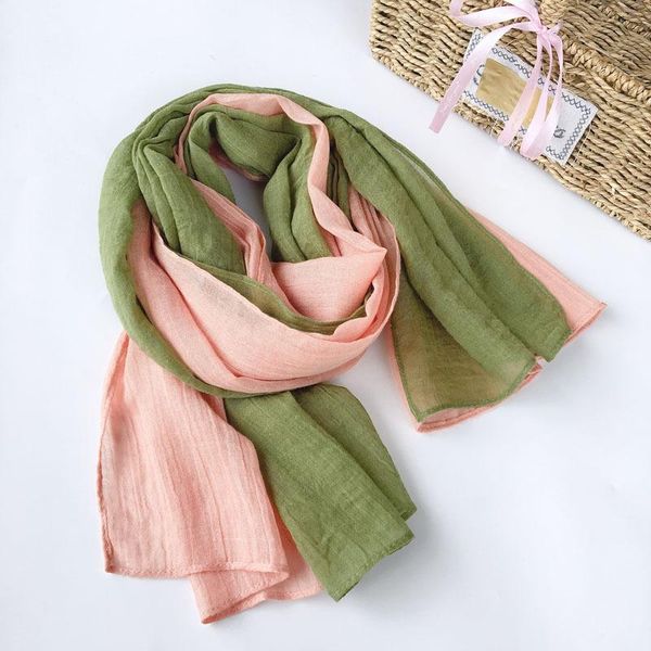 scarves spring autumn scarf for lady solid bi-color stole polycoton thick women shawl soft warm wraps 2021 fashion mls018 75x190cm, Blue;gray
scarves spring autumn scarf for lady solid bi-color stole polycoton thick women shawl soft warm wraps 2021 fashion mls018 75x190cm, Blue;gray