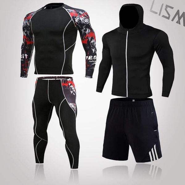 men's tracksuits lism jacket compression sportswear suit sports running jogging track long sleeve bodybuilding training, Gray
men's tracksuits lism jacket compression sportswear suit sports running jogging track long sleeve bodybuilding training, Gray