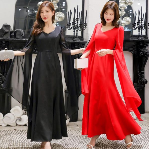 casual dresses big size ~4xl summer fashion elegant long ruffles lady dress female women plus large chiffon party evening club, Black;gray
casual dresses big size ~4xl summer fashion elegant long ruffles lady dress female women plus large chiffon party evening club, Black;gray